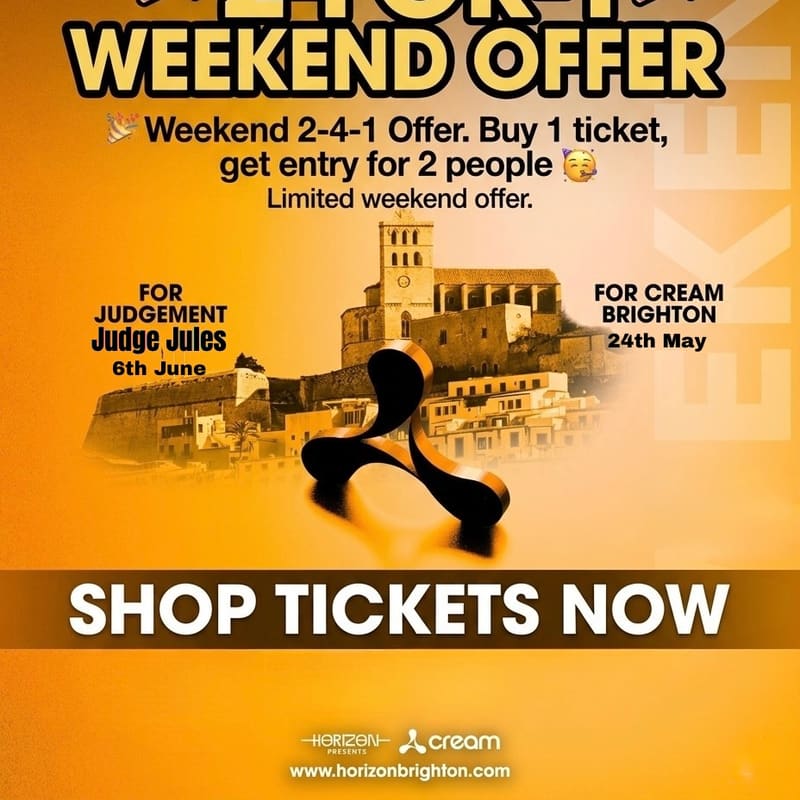 Cream Brighton — Horizon Club