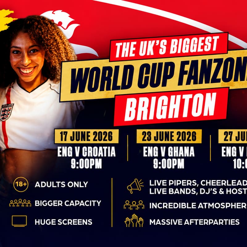 England Fanzone — World Cup — Horizon Club