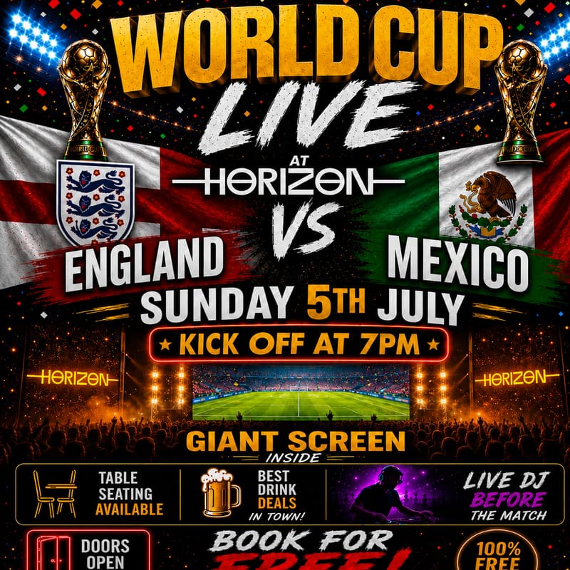 England Fanzone — World Cup — Horizon Club