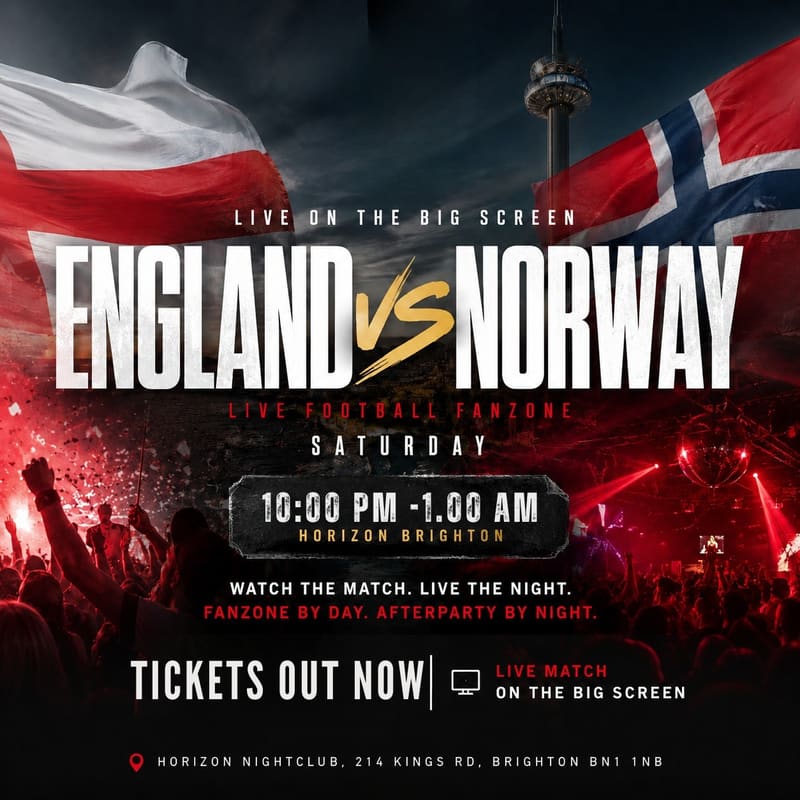 England Fanzone — World Cup — Horizon Club