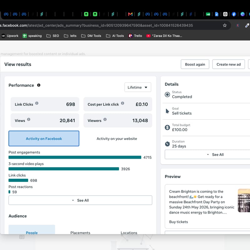 Meta Ads Management — Brighton