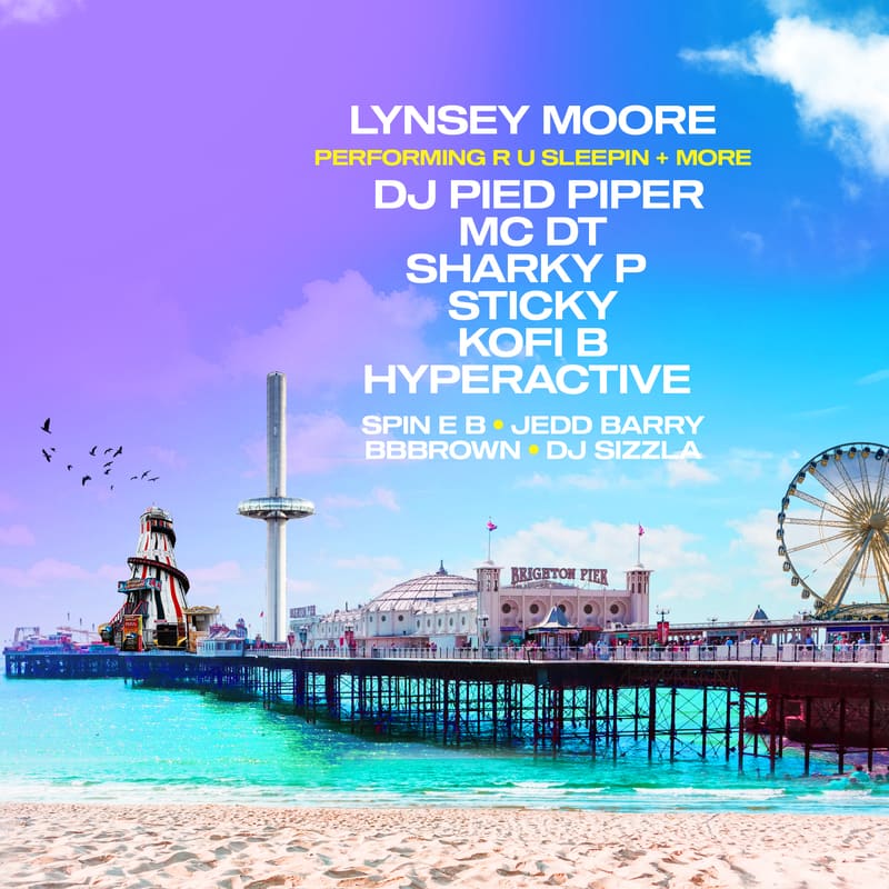 Summer Oldskool Garage Beach Rave — Brighton Seafront